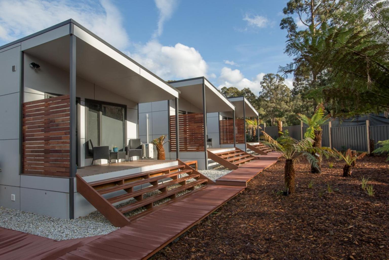 Hotel Mt Field Retreat Parque Nacional Exterior foto